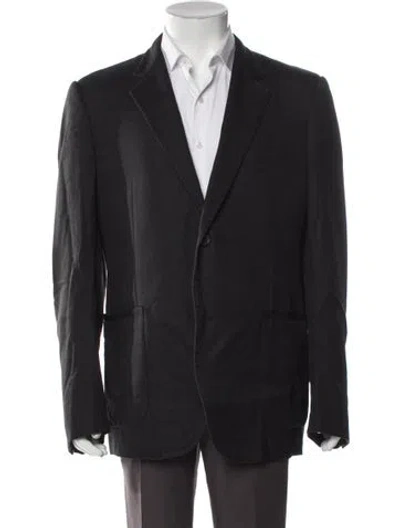 Pre-owned Lanvin Wool Jacket In Black