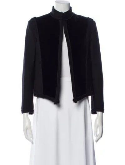Pre-owned Lanvin Wool Jacket In Black