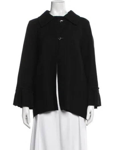 Pre-owned Lanvin Wool Jacket In Black