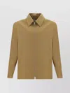 Lanvin Wool Jacket With Cuffed Sleeves And Side Pockets