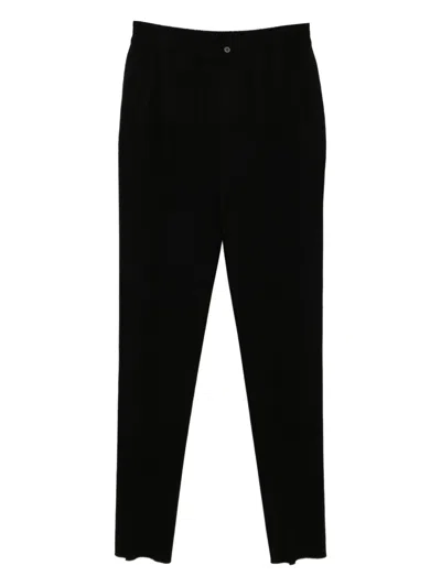 Lanvin Wool Pants In Black