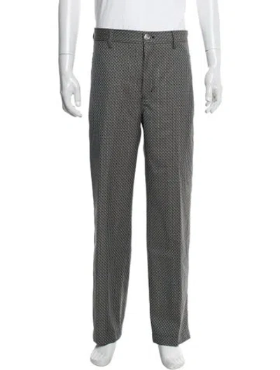Pre-owned Lanvin Wool Pants In Blue