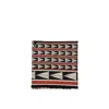 Lanvin Geometric Wool Scarf In Black