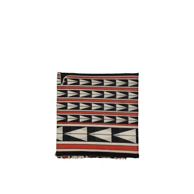 Lanvin P00058  Wool Scarf Women In Orange