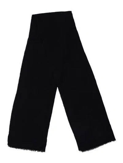 Pre-owned Lanvin Wool Scarf In Blue