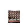 Lanvin Geometric Wool Scarf In Black