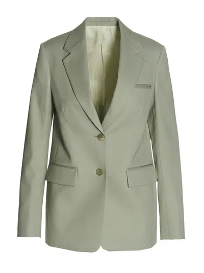LANVIN WOOL SINGLE BREAST BLAZER JACKET