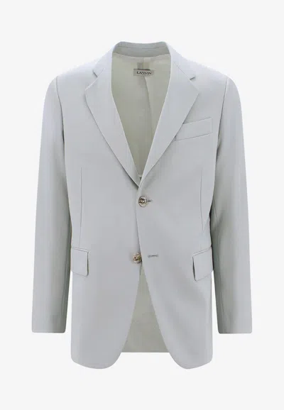 LANVIN WOOL SINGLE-BREASTED BLAZER