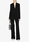 Lanvin Wool Single-breasted Blazer In Black