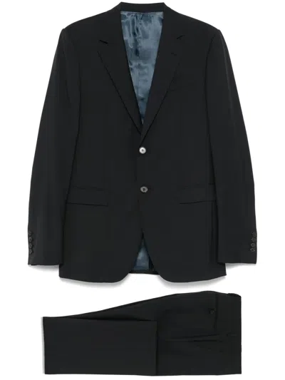 Lanvin Wool Suit In Blue