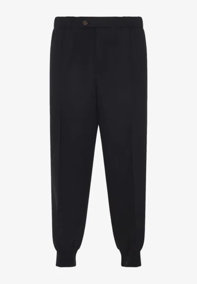LANVIN WOOL TRACK PANTS