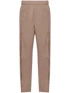 Lanvin Wool Trousers In Brown