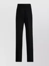 Lanvin Wool Trousers With Belt Loops And Pockets