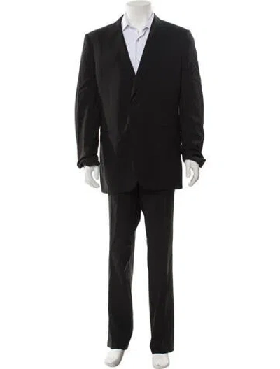 Pre-owned Lanvin Wool Two-piece Blazer In Black