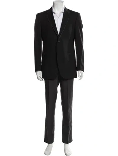 Pre-owned Lanvin Wool Two-piece Blazer In Blue