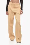 Lanvin Woman Pants Sand Size 8 Virgin Wool In Yellow