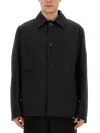 Lanvin Cotton-blend Jacket In Black