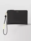 Lanvin Wrist Strap Leather Clutch