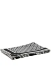 Lanvin X Future Eagle-motif Throw Blanket In Black