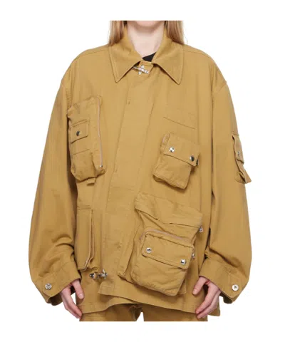 Lanvin X Future Lapel Casual Jacket In Yellow