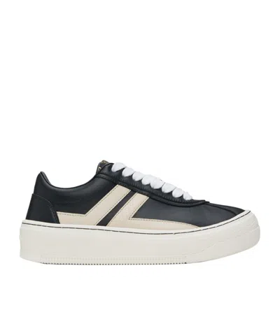 Lanvin X Future Strapped Low-top Casual Shoes In White