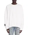 Lanvin Cotton Sweatshirt In White Mustang