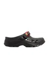 Lanvin Black Suicoke Edition Mok Curb Sandals In Black