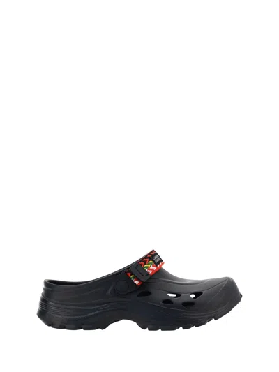 Lanvin X Suicoke Sandals In Black