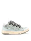 Lanvin Curb Sneakers In Blue