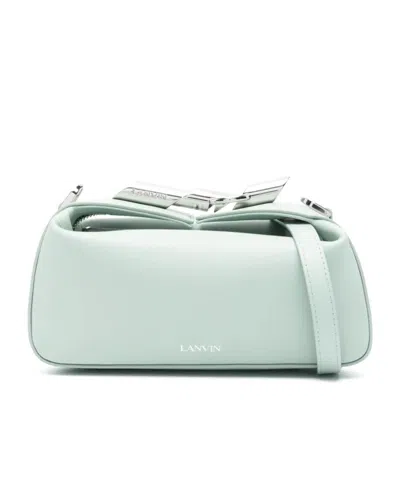 Lanvin Luxe Rectangular Strap Bag In Green