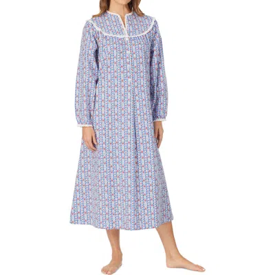 Lanz Of Salzburg Ballet Nightgown In Blue