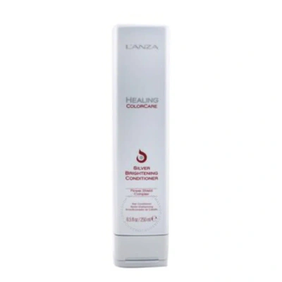 L'anza Lanza Unisex Healing Colorcare Silver Brightening Conditioner 8.5 oz Hair Care 654050406482 In Gray / Lavender / Silver / White