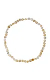 Laoli 18k Yellow Gold Candy Citrine Collar In Multi