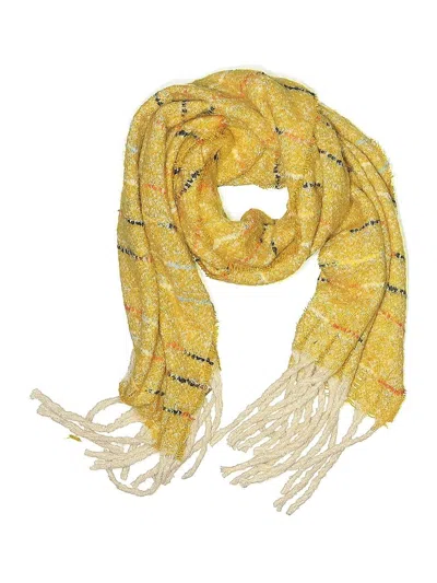 Pre-owned Laon Fashion Scarf In Yellow