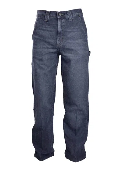 Lapco Fire Resistant Modern Carpenter Jeans - Length 32" In Indigo In Multi