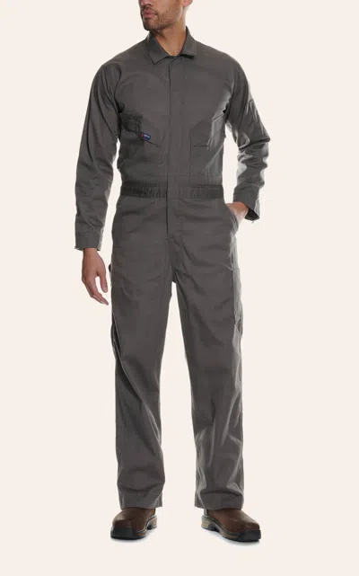 Lapco Fr Gray 7 Oz. Coveralls