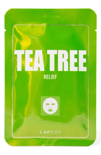 Lapcos Derma Tea Tree Relief Sheet Mask In Transparent
