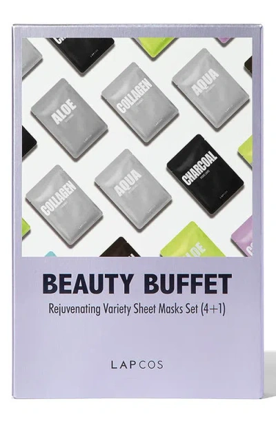 Lapcos Rejuvenating Variety Sheet Mask Set In Transparent