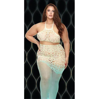 Lapdance Green Goddess 2 Piece Set - Q In Red