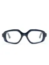 Lapima Elisa Oversize-frame Glasses In Blue