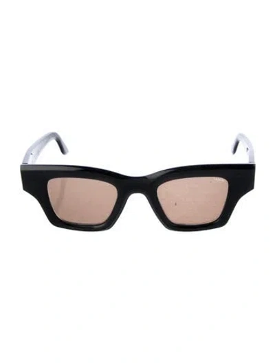 Pre-owned Lapima Martin Wayfarer Sunglasses In Black