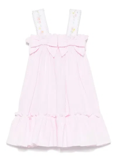 Lapin House Kids' Bow-detail Dress In 500 Pink