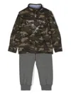 Lapin House Camouflage-print Tracksuit In Green