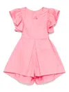 Lapin House Cotton Playsuit In Pink