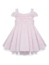 Lapin House Crystal-embellished Dress In Pink