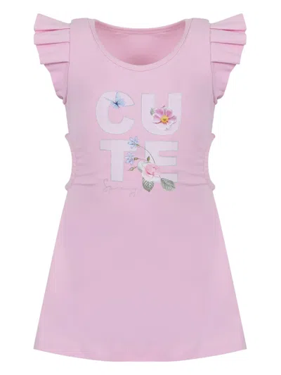 Lapin House Babies' Cute-print Mini Dress