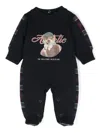 Lapin House Dog-print Pyjamas In Black