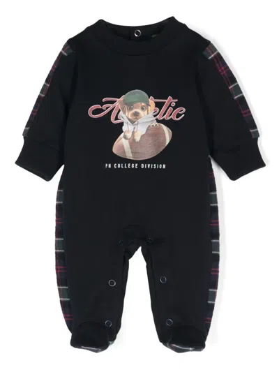Lapin House Babies' Dog-print Pyjamas In Black