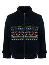 Lapin House Embroidered-design Wool Jacket In Blue