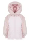 Lapin House Faux-fur Detailed Jacket In 粉色